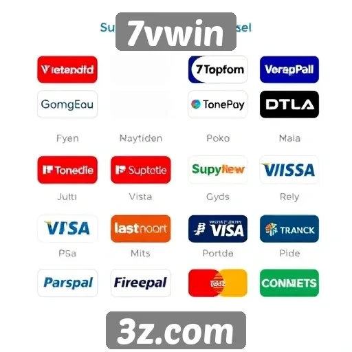 Métodos de pagamento suportados pelo 7vwin